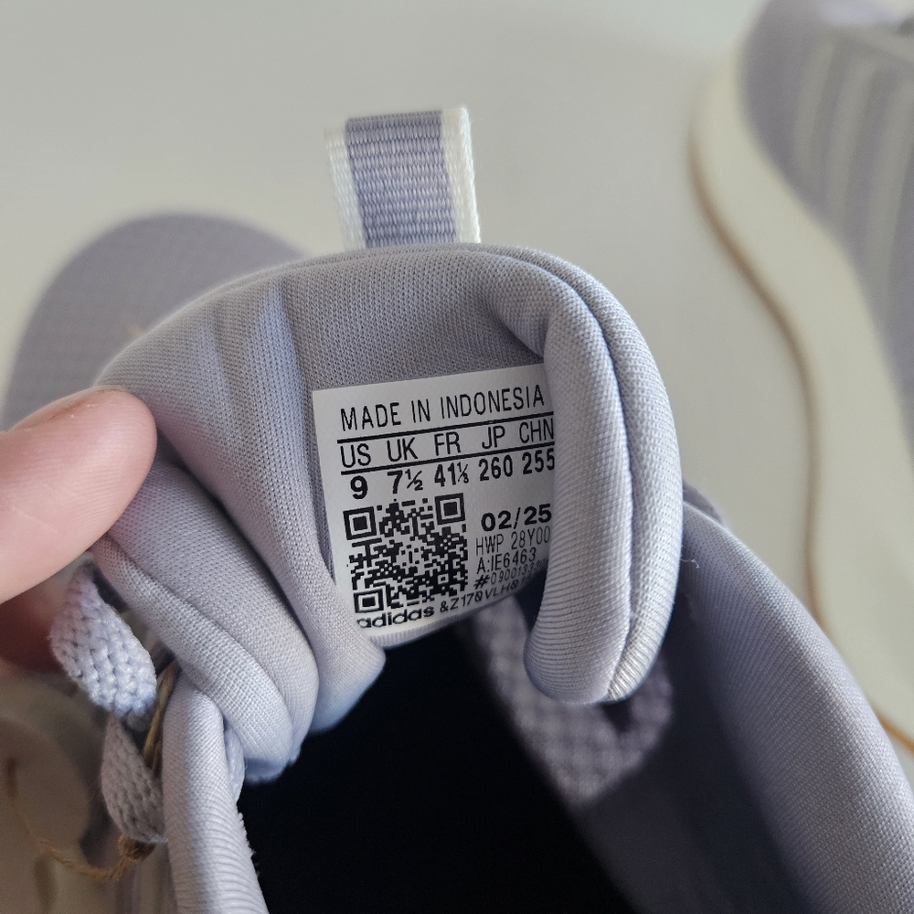 NEW Adidas | X_PLR Path Athletic Running Shoes Grey Off White Sneaker Womens 9 - Picture 8 of 8
